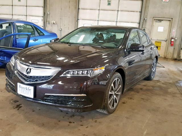 19UUB3F59GA001380 - 2016 ACURA TLX TECH BLACK photo 2