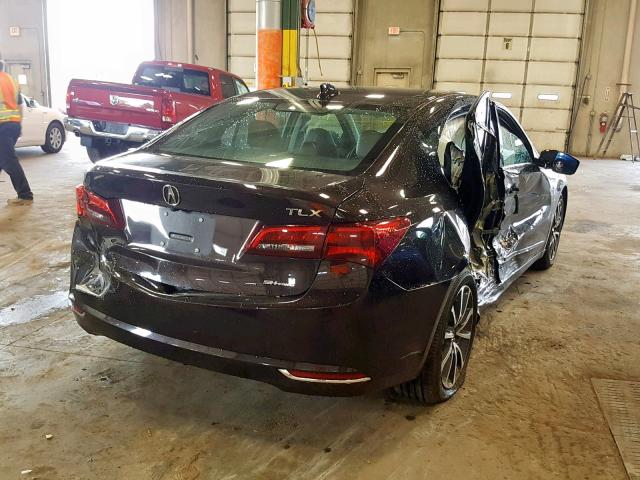 19UUB3F59GA001380 - 2016 ACURA TLX TECH BLACK photo 4