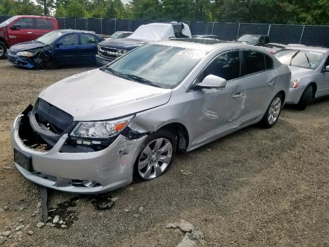 1G4GC5ED3BF234868 - 2011 BUICK LACROSSE C SILVER photo 2