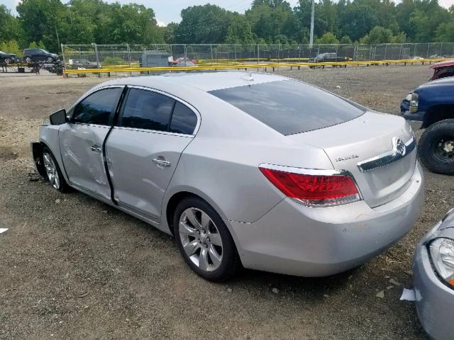 1G4GC5ED3BF234868 - 2011 BUICK LACROSSE C SILVER photo 3