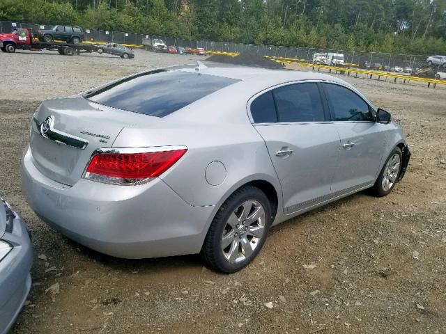 1G4GC5ED3BF234868 - 2011 BUICK LACROSSE C SILVER photo 4
