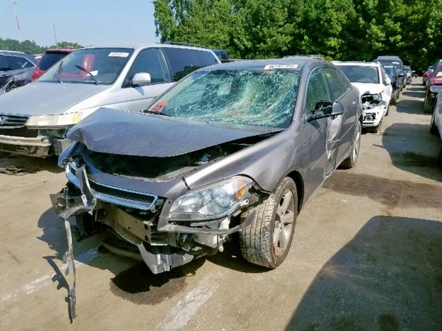 1G1ZC5E04CF150708 - 2012 CHEVROLET MALIBU 1LT BROWN photo 2