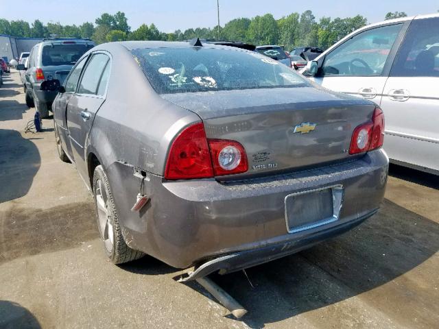 1G1ZC5E04CF150708 - 2012 CHEVROLET MALIBU 1LT BROWN photo 3