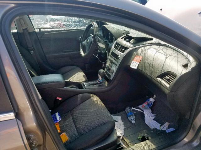 1G1ZC5E04CF150708 - 2012 CHEVROLET MALIBU 1LT BROWN photo 5