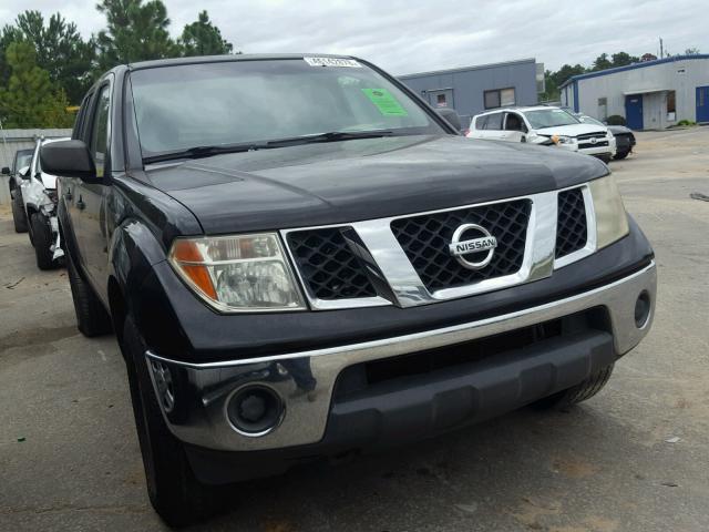 1N6AD07U88C440265 - 2008 NISSAN FRONTIER C BLACK photo 1