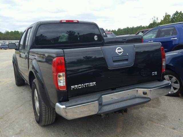 1N6AD07U88C440265 - 2008 NISSAN FRONTIER C BLACK photo 3