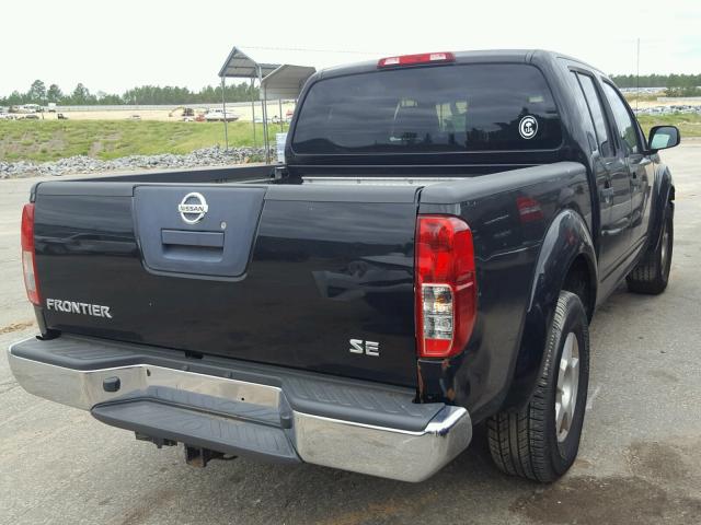 1N6AD07U88C440265 - 2008 NISSAN FRONTIER C BLACK photo 4