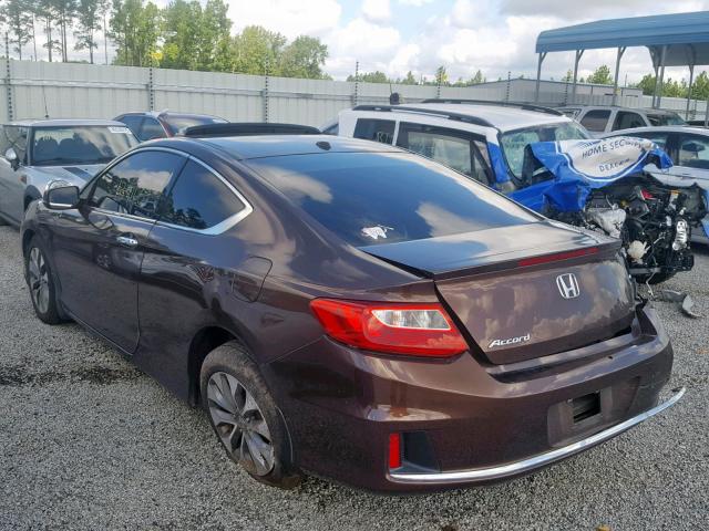 1HGCT1B84DA005927 - 2013 HONDA ACCORD EXL BROWN photo 3