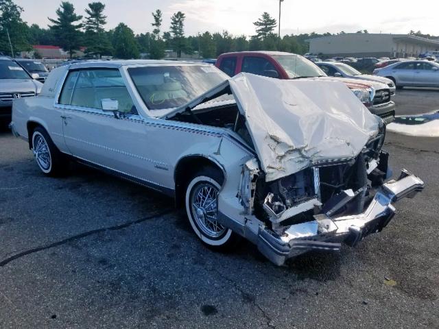 1G6AL5796BE607400 - 1981 CADILLAC ELDORADO WHITE photo 1