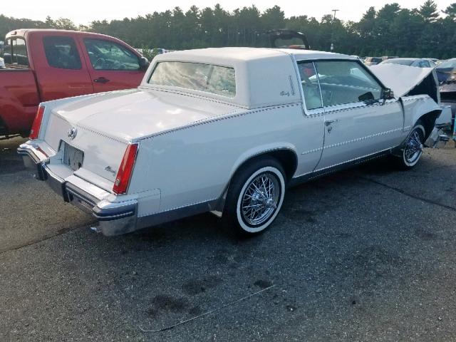 1G6AL5796BE607400 - 1981 CADILLAC ELDORADO WHITE photo 4