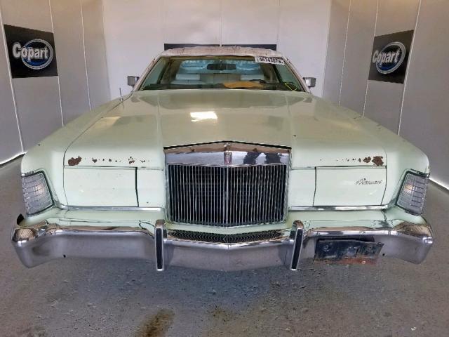 3Y89A828510 - 1973 LINCOLN CONTINENTA TURQUOISE photo 9