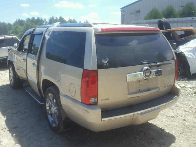 1GYFK26209R106542 - 2009 CADILLAC ESCALADE E GOLD photo 3