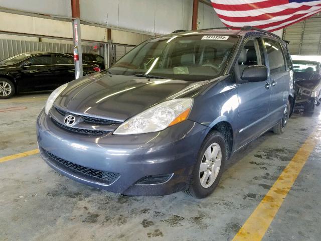 5TDZA23C36S484564 - 2006 TOYOTA SIENNA BLUE photo 2