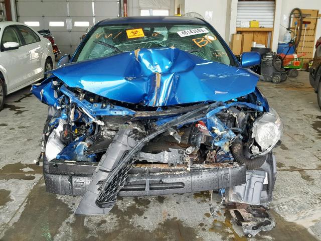 2T1BU4EE8AC511293 - 2010 TOYOTA COROLLA BA BLUE photo 9