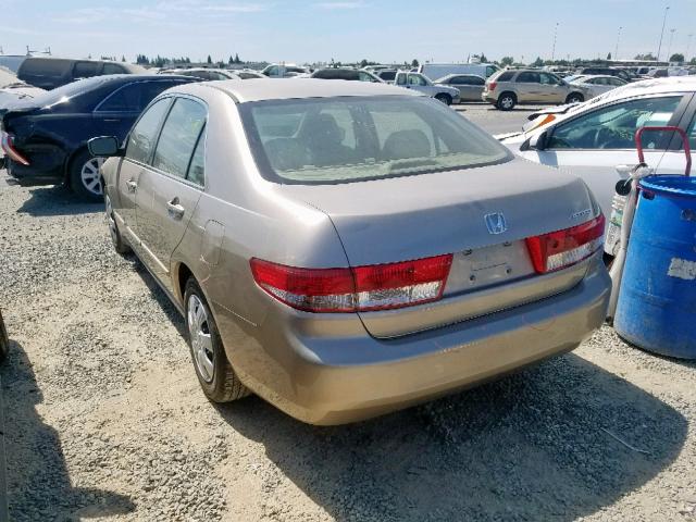 JHMCM56324C012184 - 2004 HONDA ACCORD LX GOLD photo 3