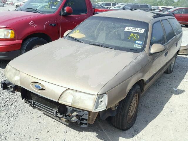 1FABP57UXJA207247 - 1988 FORD TAURUS GL TAN photo 2