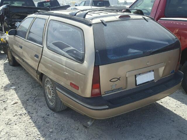 1FABP57UXJA207247 - 1988 FORD TAURUS GL TAN photo 3