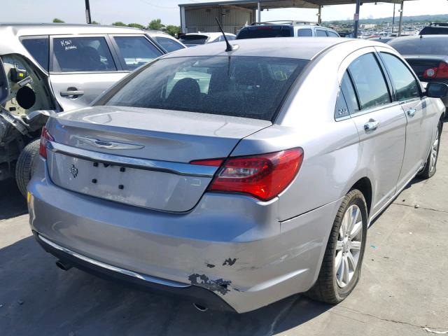 1C3CCBCG0DN539904 - 2013 CHRYSLER 200 LIMITE CHARCOAL photo 4