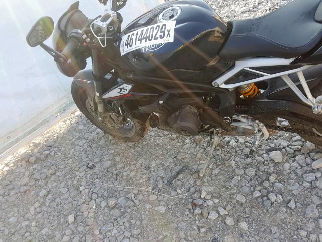 SMTA464S4JT853154 - 2018 TRIUMPH MOTORCYCLE STREET TRI BLACK photo 9