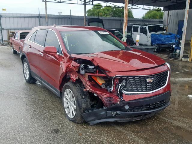 1GYAZAR40KF163294 - 2019 CADILLAC XT4 LUXURY RED photo 1