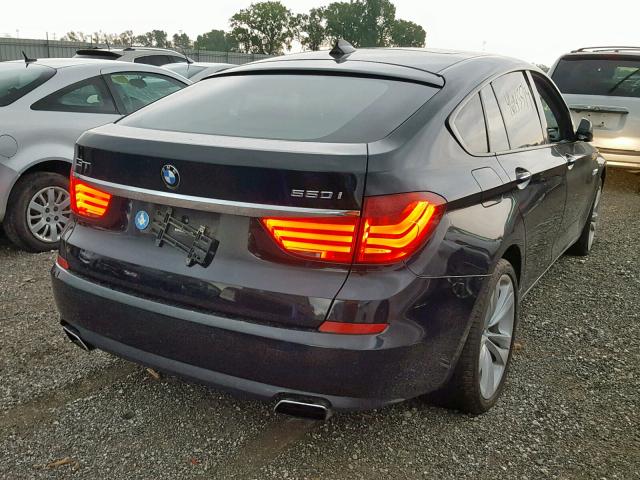 WBASN4C53AC208105 - 2010 BMW 550 GT BLACK photo 4