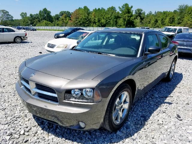 2B3KA33G98H288805 - 2008 DODGE CHARGER SX GRAY photo 2