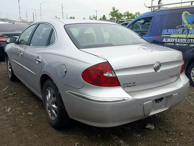 2G4WD532351245553 - 2005 BUICK LACROSSE C GRAY photo 3