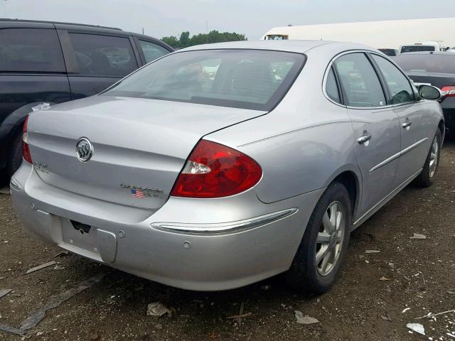 2G4WD532351245553 - 2005 BUICK LACROSSE C GRAY photo 4