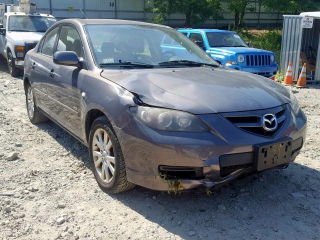 JM1BK324471644383 - 2007 MAZDA 3 S GRAY photo 1