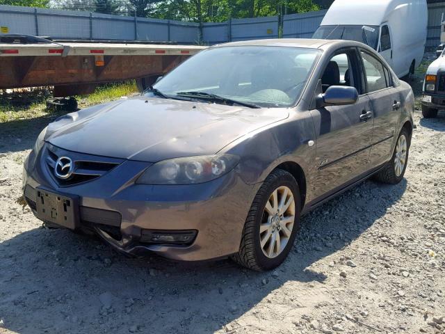 JM1BK324471644383 - 2007 MAZDA 3 S GRAY photo 2