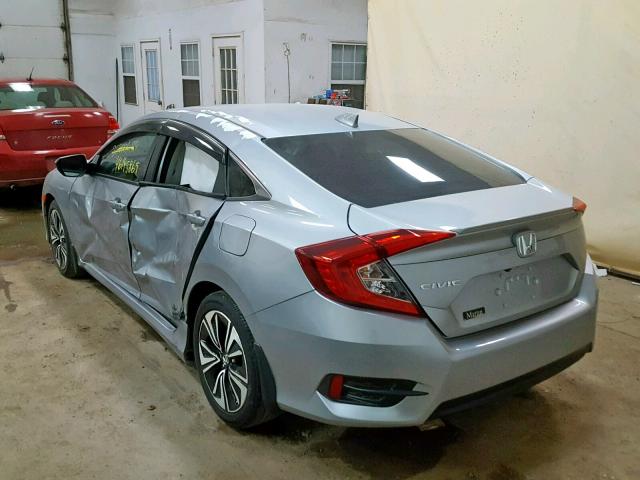 19XFC1F70HE208801 - 2017 HONDA CIVIC EXL 银色 照片 3