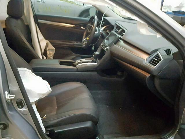 19XFC1F70HE208801 - 2017 HONDA CIVIC EXL 银色 照片 5