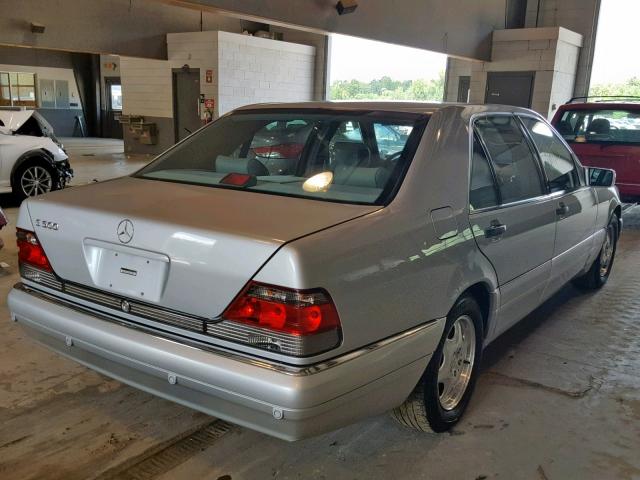 WDBGA51G3XA421766 - 1999 MERCEDES-BENZ S 500 SILVER photo 4