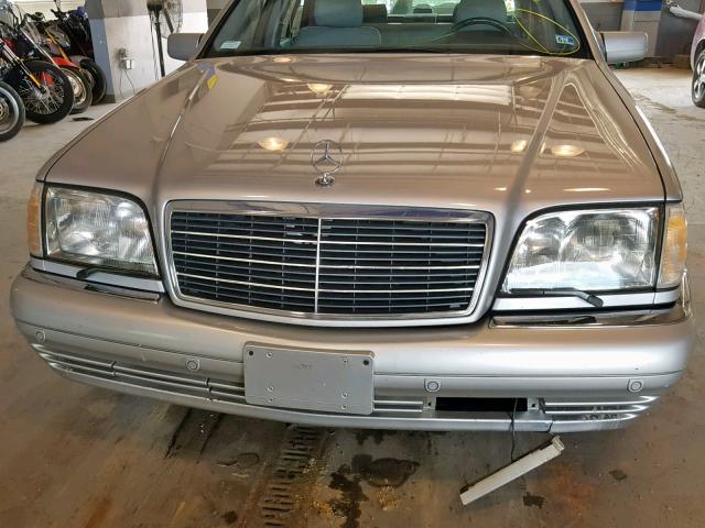 WDBGA51G3XA421766 - 1999 MERCEDES-BENZ S 500 SILVER photo 9