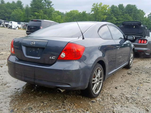 JTKDE177270191385 - 2007 TOYOTA SCION TC გრაფიტი ფოტო 4