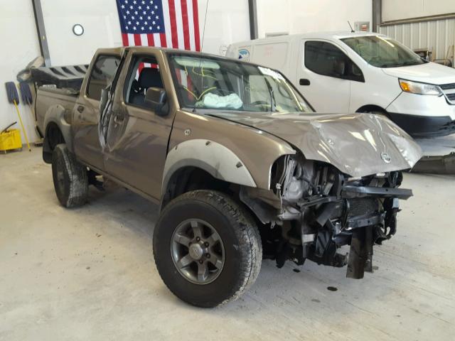 1N6ED27T93C412312 - 2003 NISSAN FRONTIER C GRAY photo 1