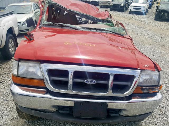 1FTZR15V8XTA75867 - 1999 FORD RANGER SUP RED photo 7