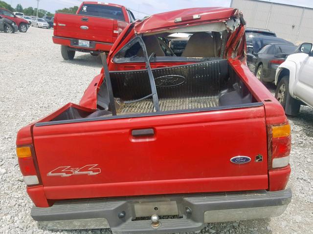 1FTZR15V8XTA75867 - 1999 FORD RANGER SUP RED photo 9