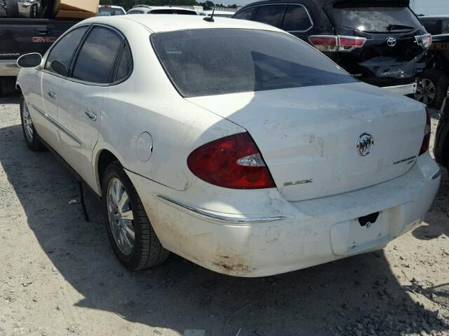 2G4WC582391146653 - 2009 BUICK LACROSSE C WHITE photo 3