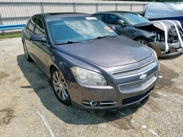 1G1ZE5E79A4149845 - 2010 CHEVROLET MALIBU LTZ ნაცრისფერი ფოტო 1