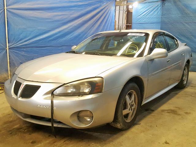 2G2WS522441110287 - 2004 PONTIAC GRAND PRIX SILVER photo 2
