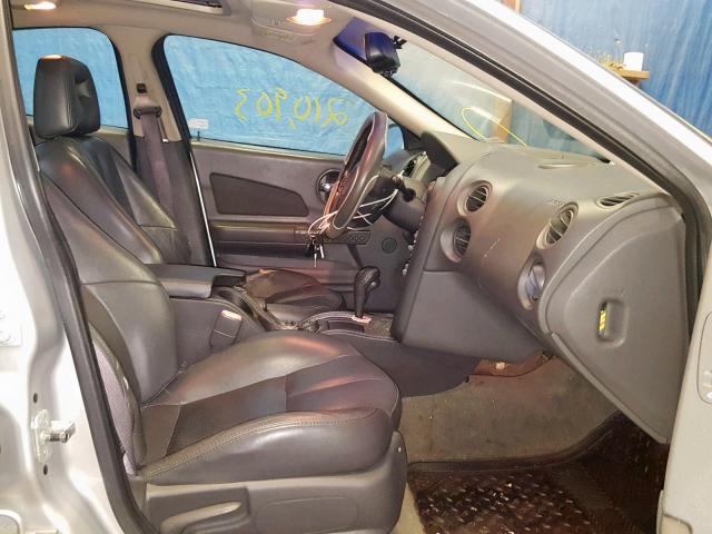 2G2WS522441110287 - 2004 PONTIAC GRAND PRIX SILVER photo 5
