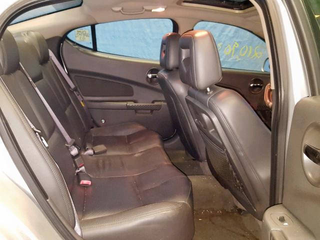 2G2WS522441110287 - 2004 PONTIAC GRAND PRIX SILVER photo 6