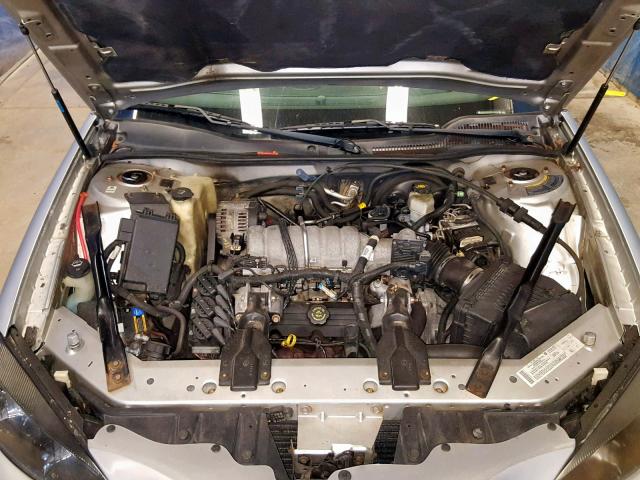 2G2WS522441110287 - 2004 PONTIAC GRAND PRIX SILVER photo 7