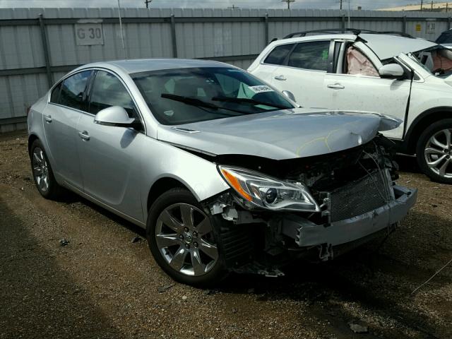 2G4GR5GXXH9118817 - 2017 BUICK REGAL PREM SILVER photo 1