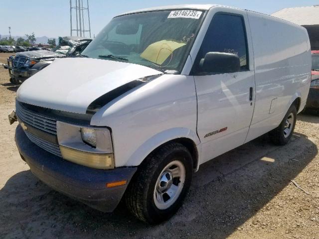 1GCDL19W21B119101 - 2001 CHEVROLET ASTRO WHITE photo 2