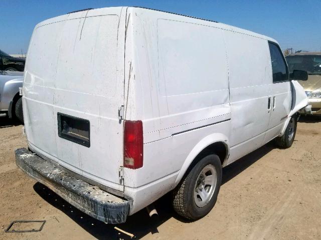 1GCDL19W21B119101 - 2001 CHEVROLET ASTRO WHITE photo 4