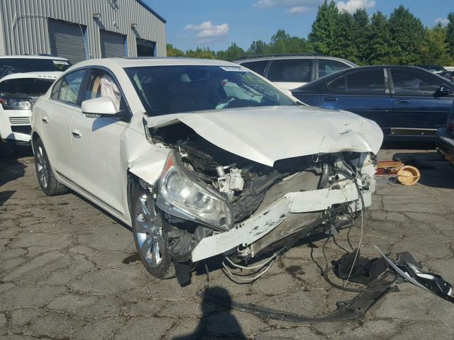 1G4GC5GG8AF140488 - 2010 BUICK LACROSSE C WHITE photo 1