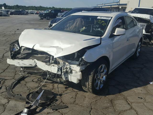 1G4GC5GG8AF140488 - 2010 BUICK LACROSSE C WHITE photo 2