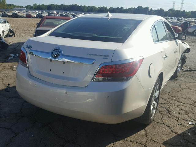 1G4GC5GG8AF140488 - 2010 BUICK LACROSSE C WHITE photo 4